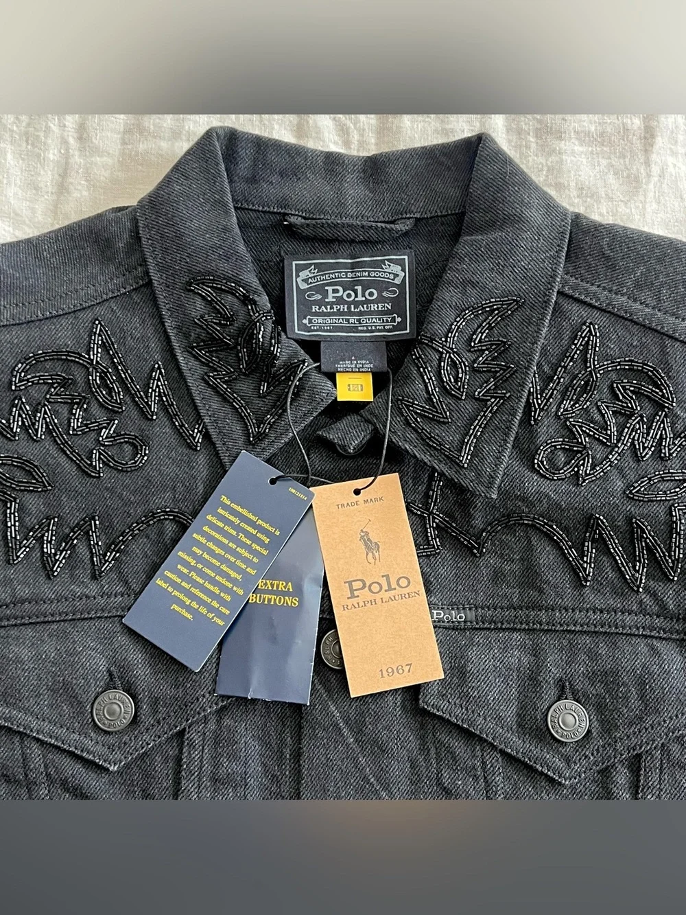Embellished Denim Jacket